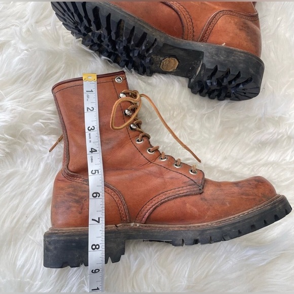 Vintage Red Wing Irish Setter Sport Boot Men’s Lace-Up Hiking Outdoors Original - Picture 9 of 11